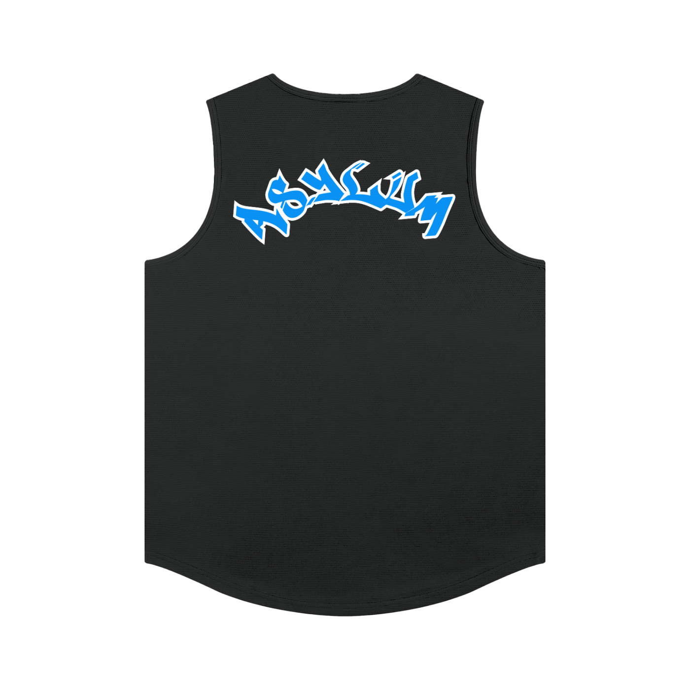 Muay Thai Active Blue & Black Tank