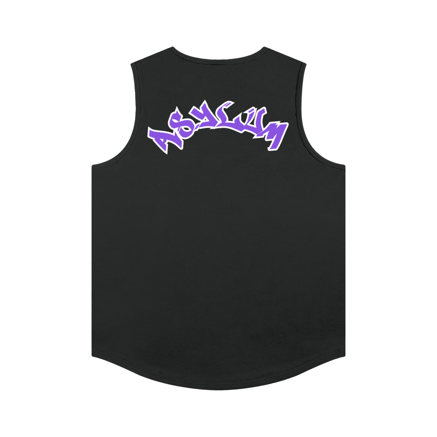 Muay Thai Active Purple & Black Tank